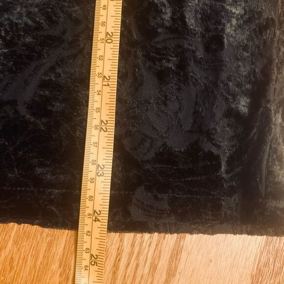 Ann Taylor Black Burnout Tunic - Picture 10 of 11